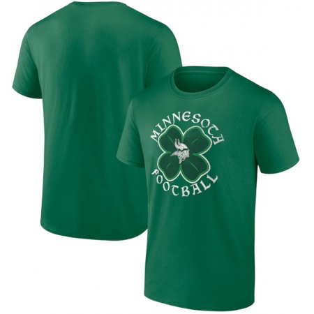Men's Minnesota Vikings Kelly Green St. Patrick's Day Celtic T-Shirt