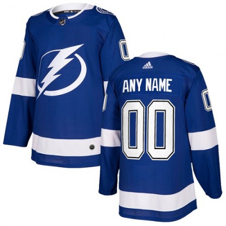 Men's Tampa Bay Lightning Personalized Authentic Royal Blue Home Stitched NHL Jersey