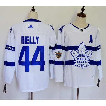 Men's Toronto Maple Leafs #44 Morgan Rielly White 2018 NHL Stadium Series Stitched NHL Jersey